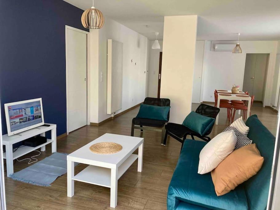 Quai Sud - Gare, 100 M2, Parking, Wifi, Superette, Lave Linge Angers Exterior foto