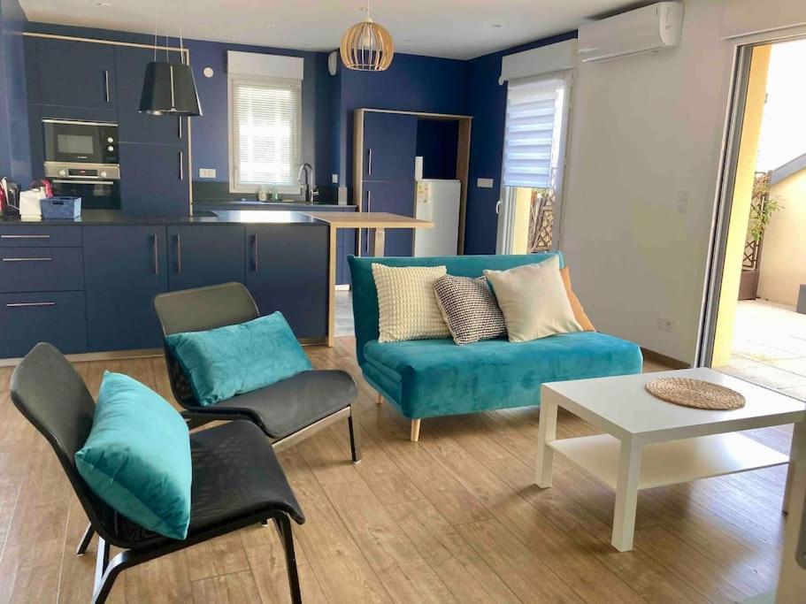 Quai Sud - Gare, 100 M2, Parking, Wifi, Superette, Lave Linge Angers Exterior foto