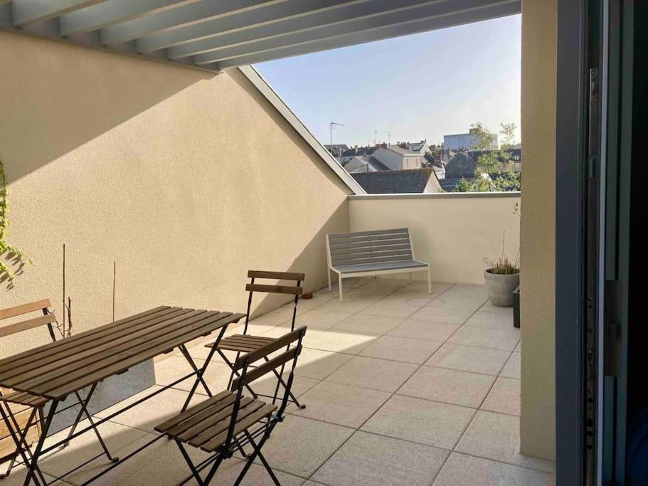 Quai Sud - Gare, 100 M2, Parking, Wifi, Superette, Lave Linge Angers Exterior foto